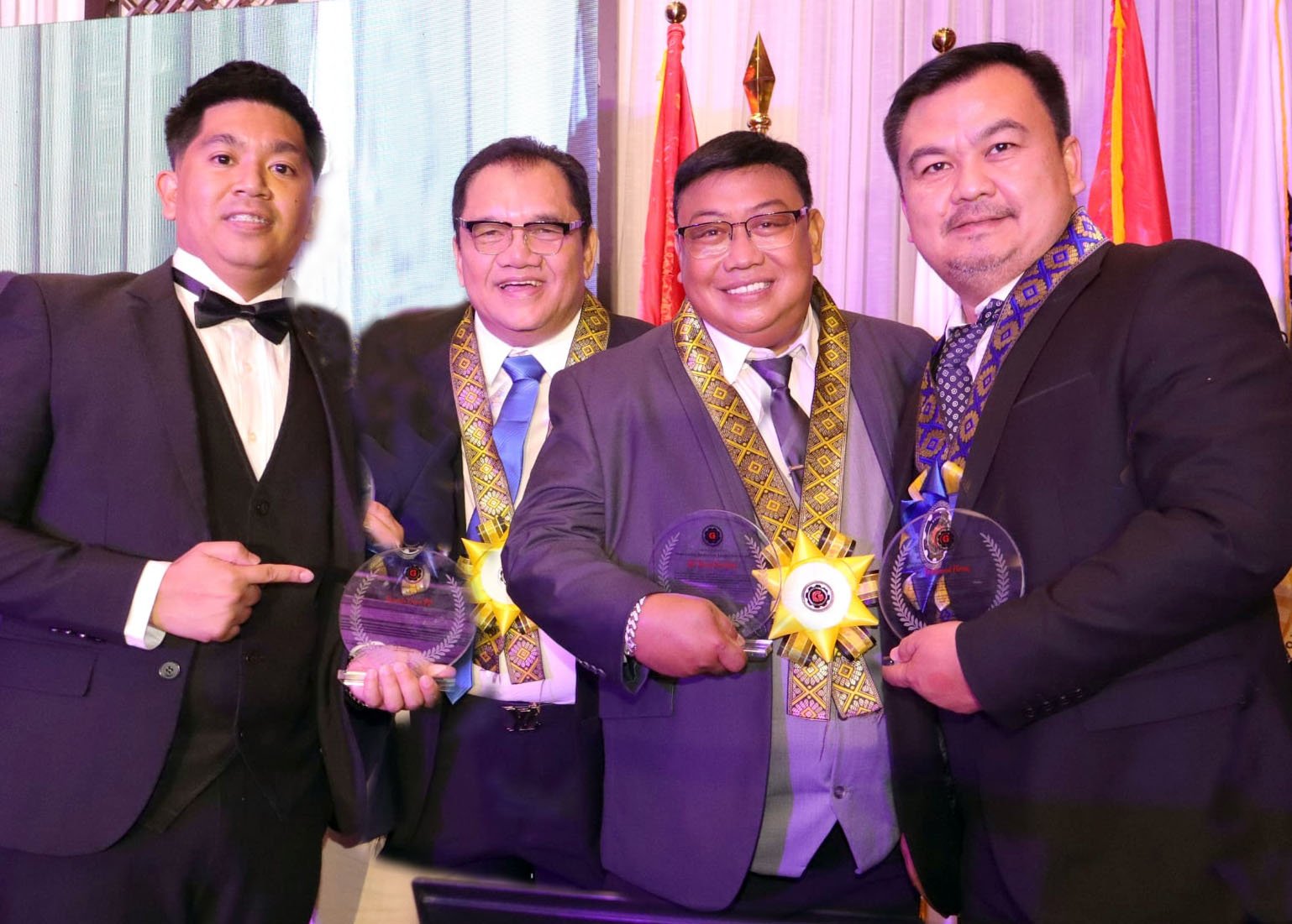 NINONG Pagdaganan, Louie Rivera, Bong Bautista and JC Franco.