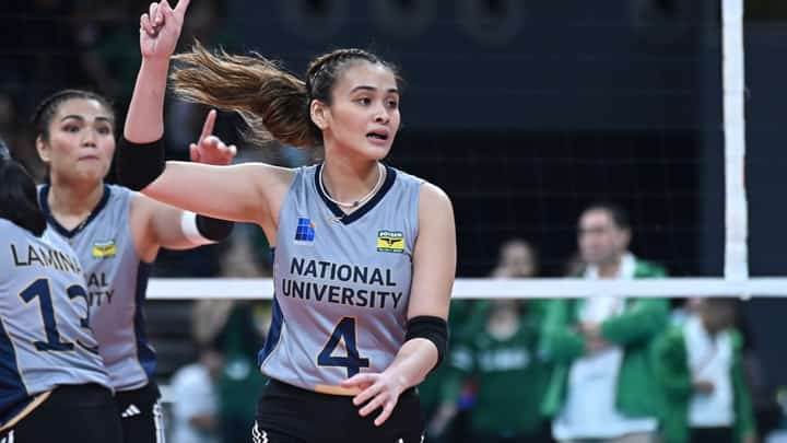 Bella Belen and NU pursue the job of claiming their ninth straight win against UP in the UAAP Season 87 women’s volleyball competition Wednesday.