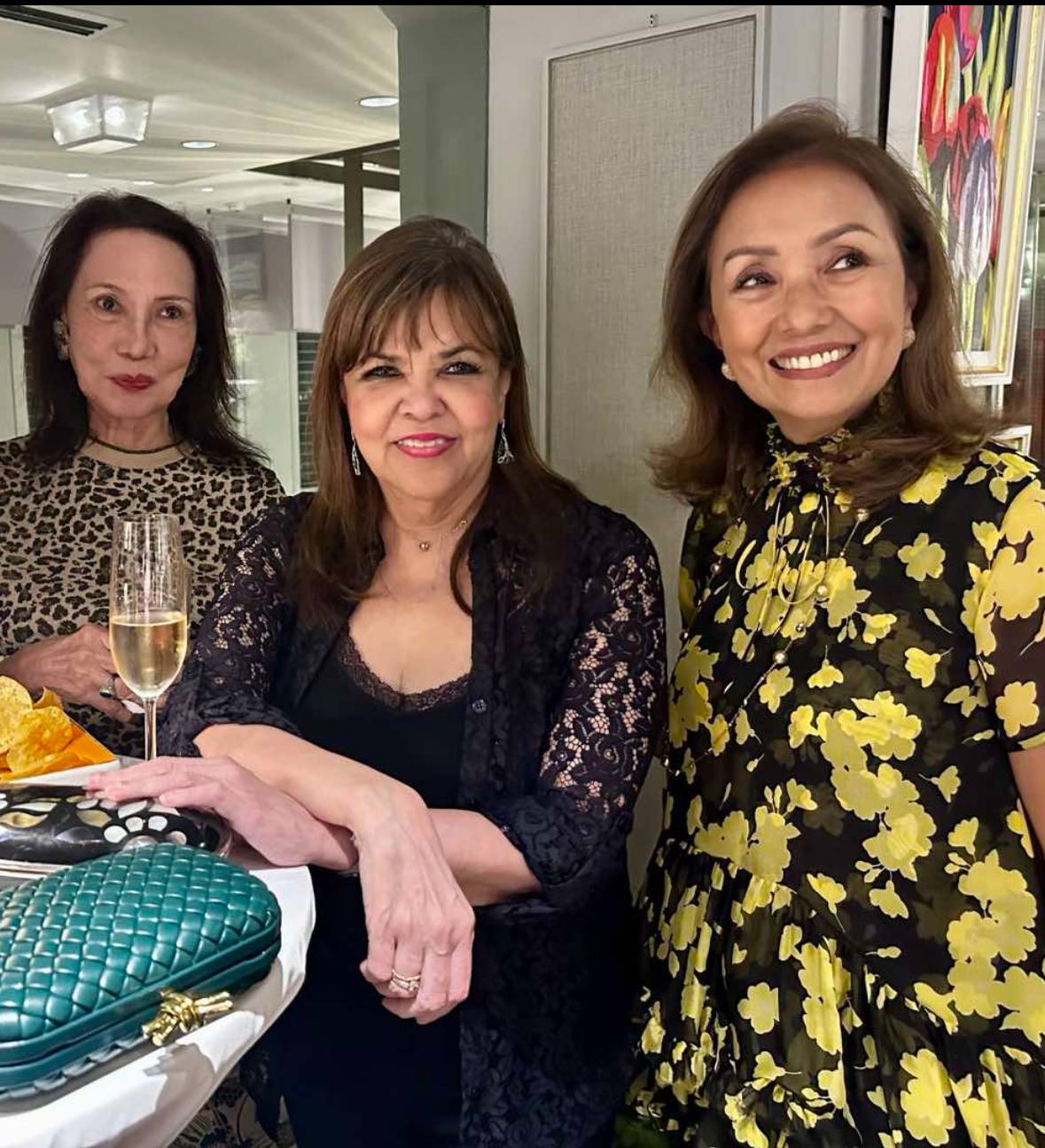Lily O’Boyle, Betty Romulo and Nenet Schmid.
