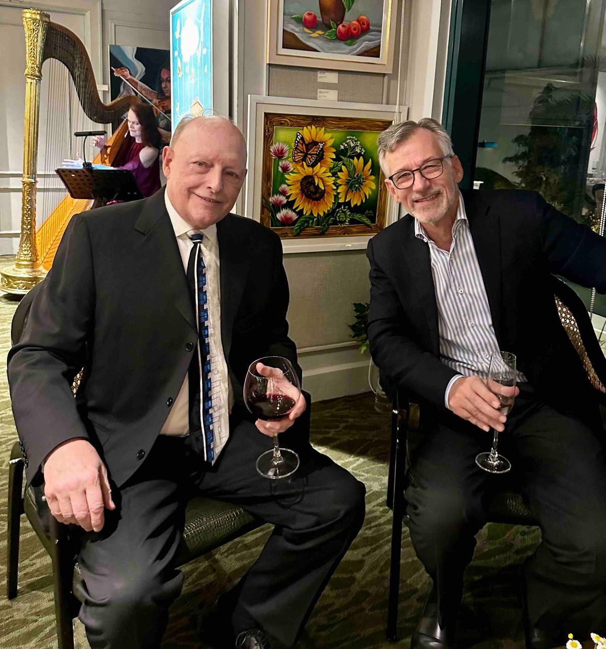 Mark Gerine and HR Schmid.