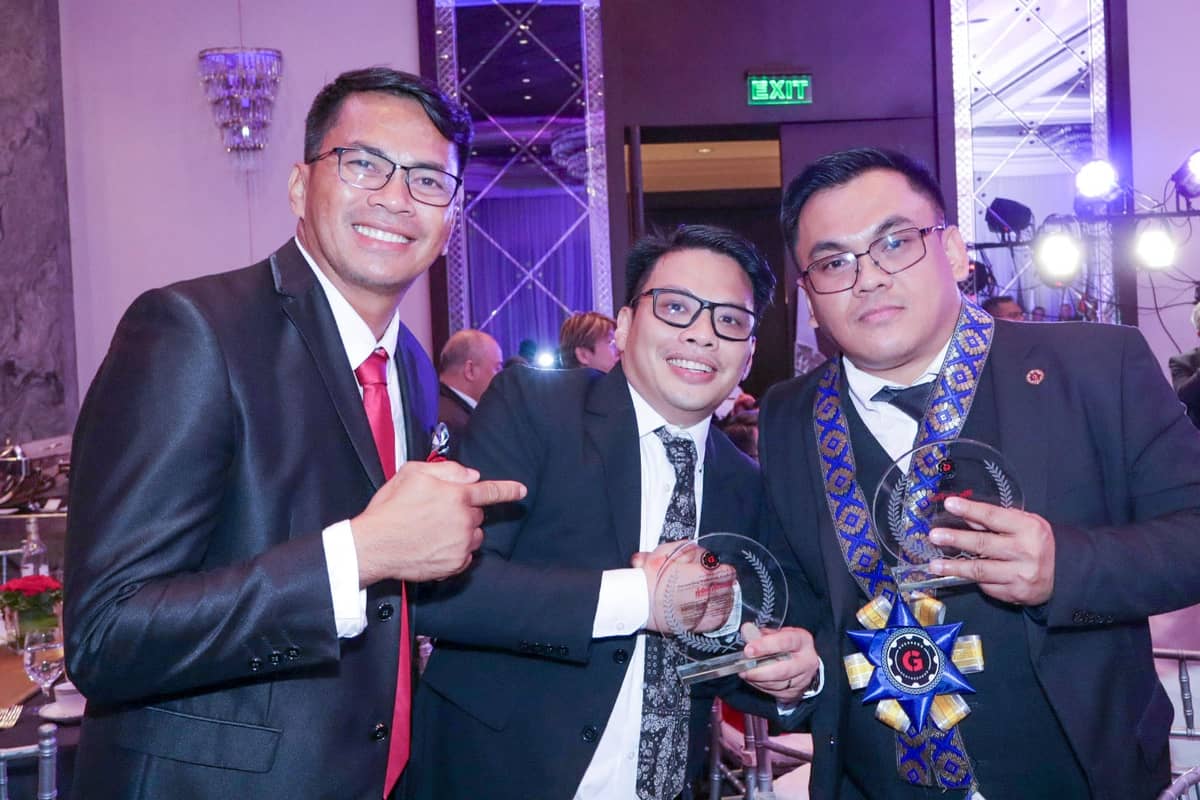Bro Maceda, Anton Alcantara and Leo Pascoa.