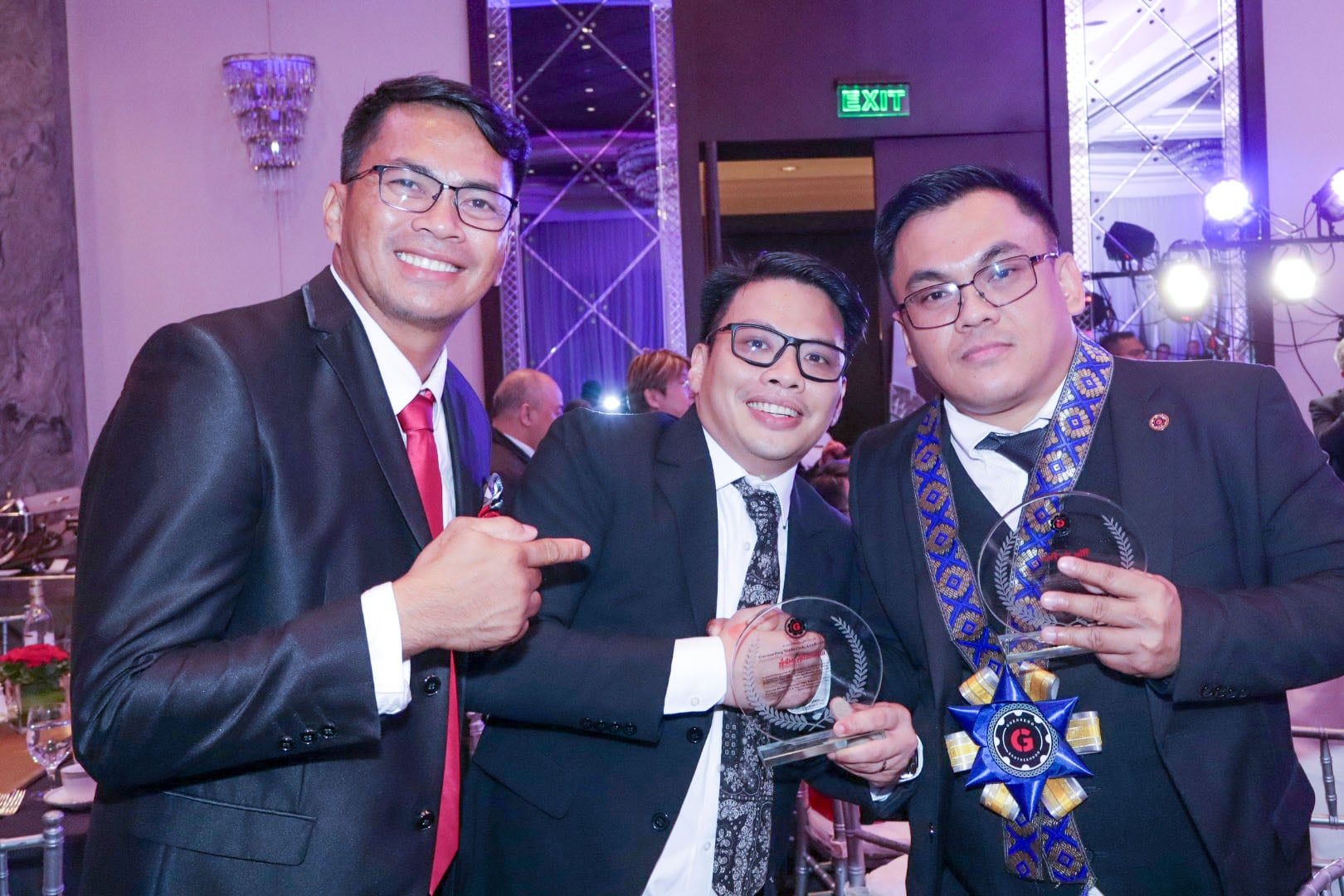Bro Maceda, Anton Alcantara and Leo Pascoa.