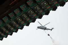 Temple burned, UNESCO-site evacuated as South Korea wildfires spread

