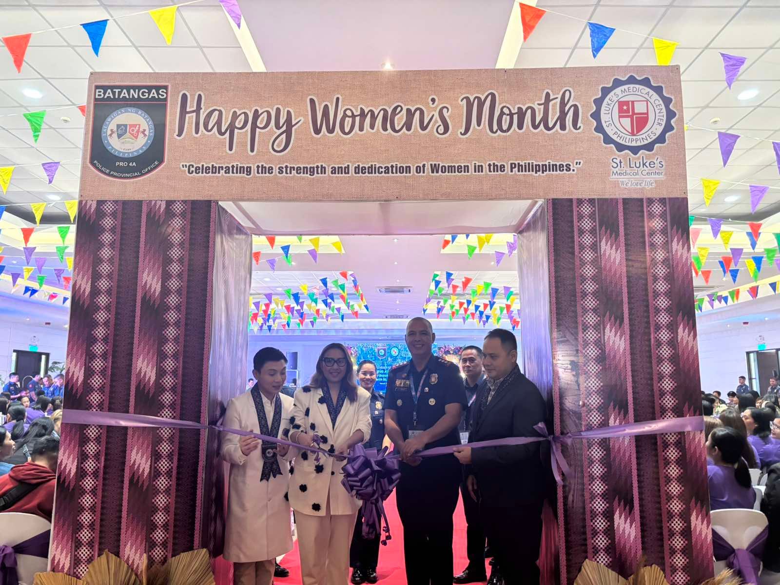 PNP personnel in Batangas receive free health services