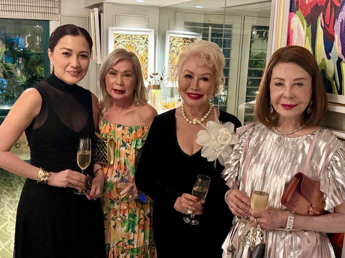 Grace Ang, Vicky Assad, Virginia Lane and Helen Ong.