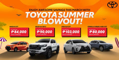 Toyota rolls out hot summer deals
