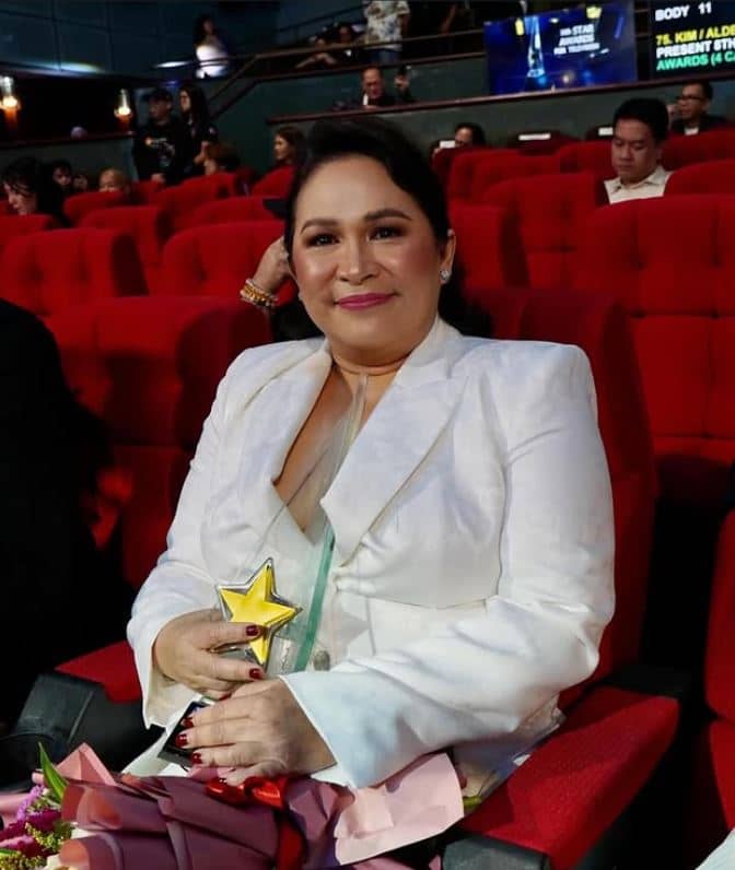 JANICE de Belen was recently given the Ading Fernando Lifetime Achievement Award during the 38th star Awards for elevision.