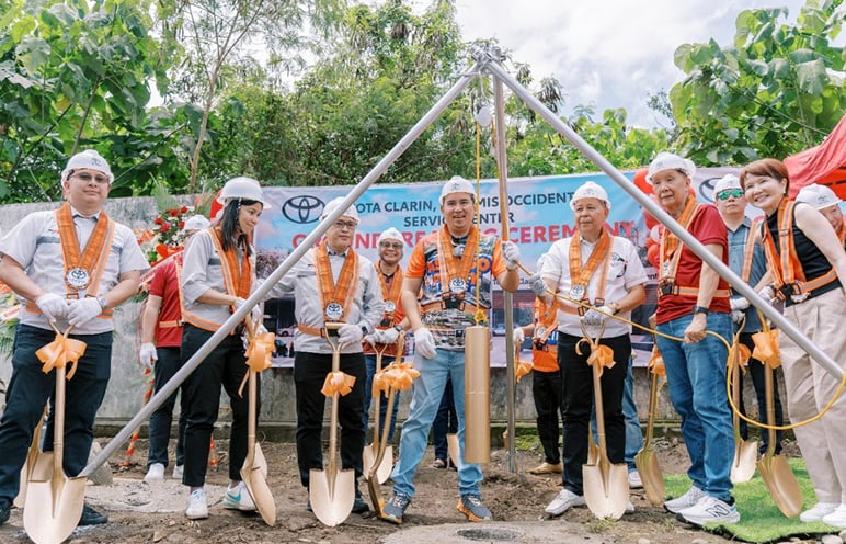 Toyota expands presence in Misamis Occidental with new service center in Clarin