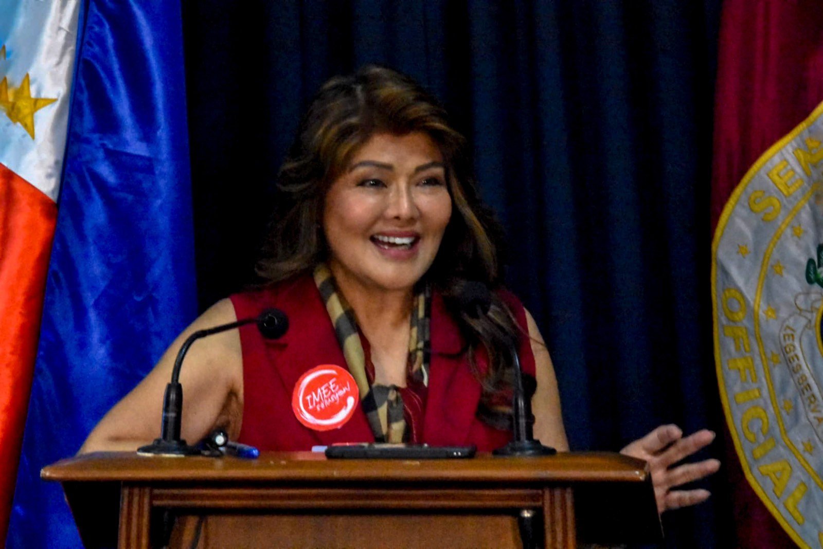 Imee: Senate hearing on Duterte’s arrest may have upset Bongbong
