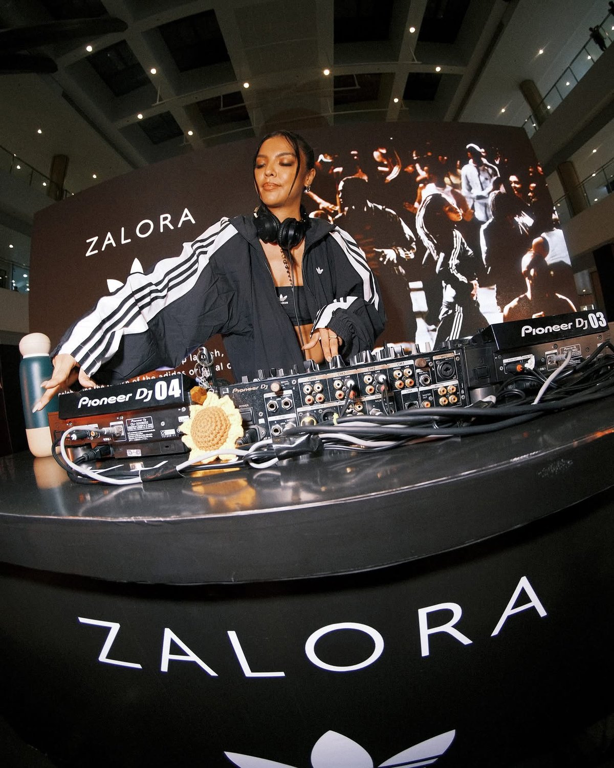 A LIVE DJ plays while you shop.
