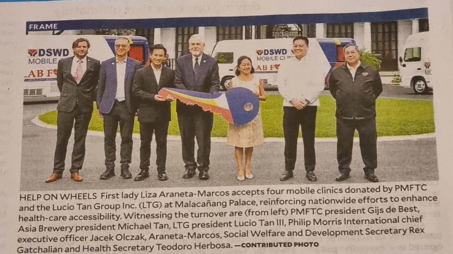 DOH mum on Herbosa posing with tobacco execs