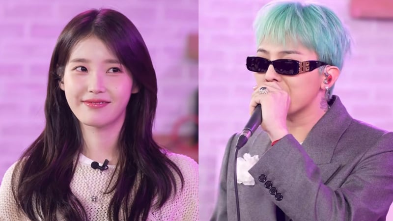 IU and G-Dragon reunite on 'IU’s Palette'