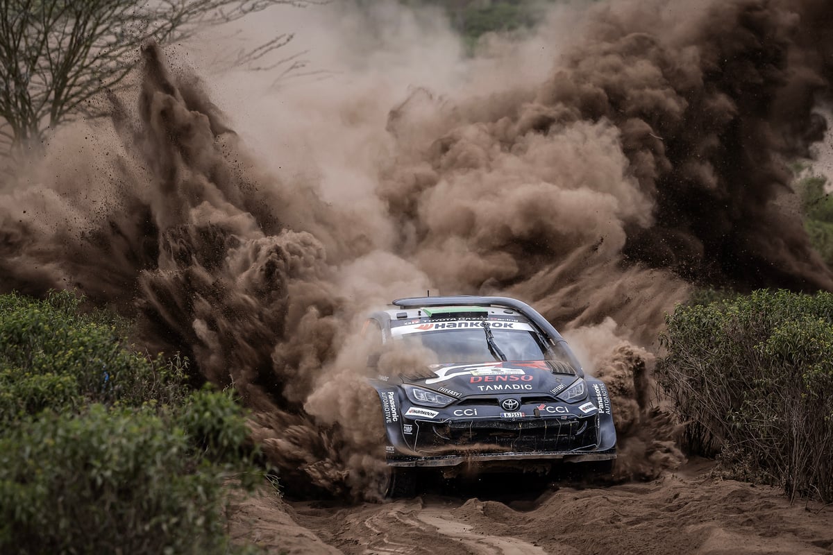 Results and rankings for the Safari Rally Kenya