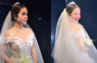 Kristel Fulgar has wedding gown fitting in Korea