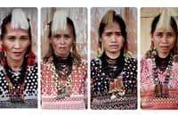 The Tagakaolo are known for bright
and colorful garments and accessories.