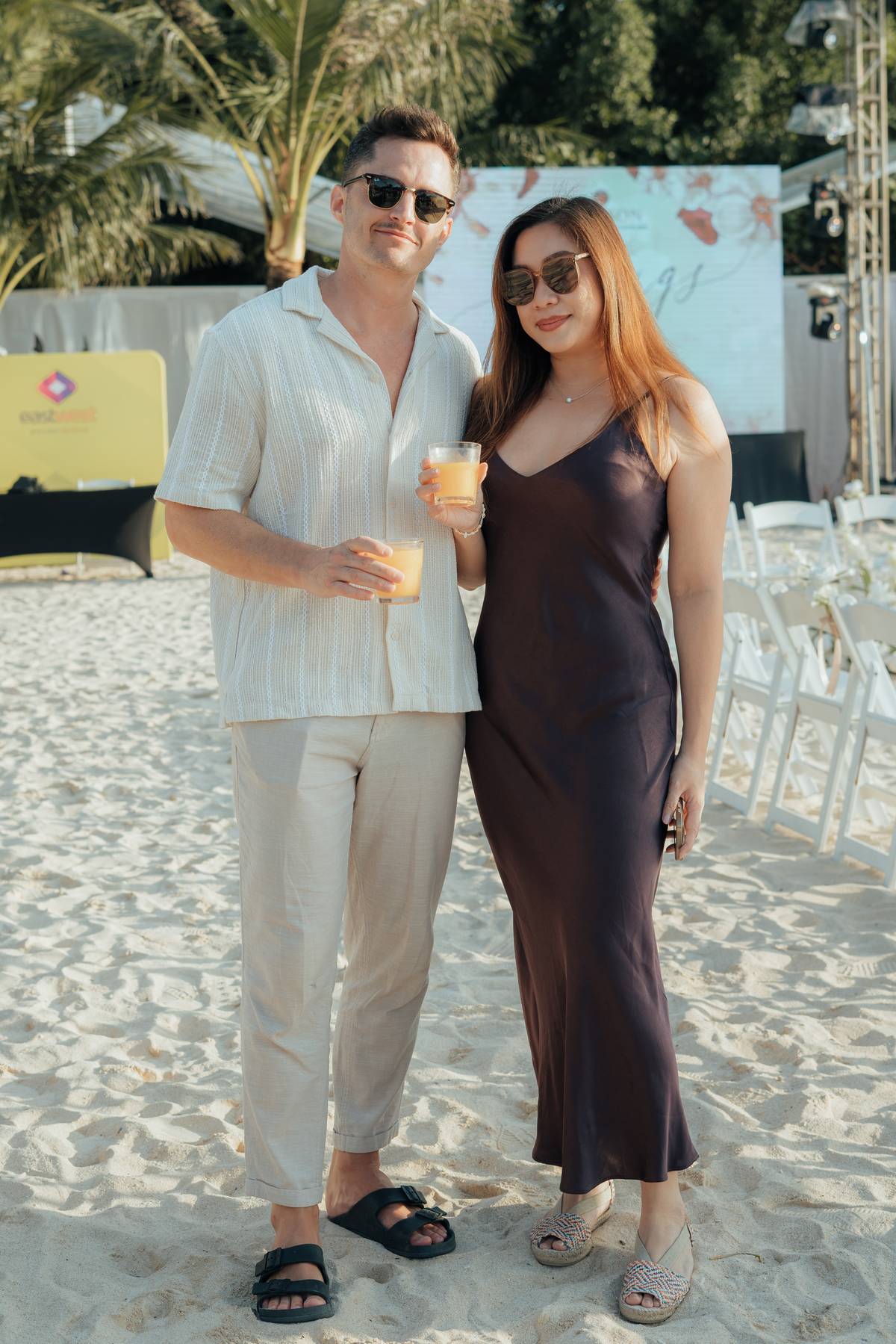 Mario Roffler and Christine Suntay.