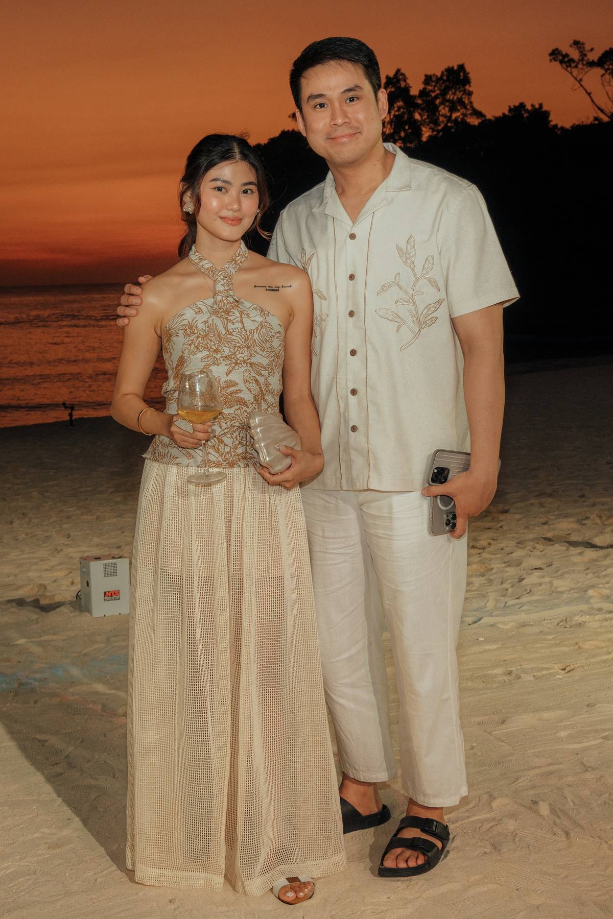 Janica Nam Floresca and Lorenz Sia.