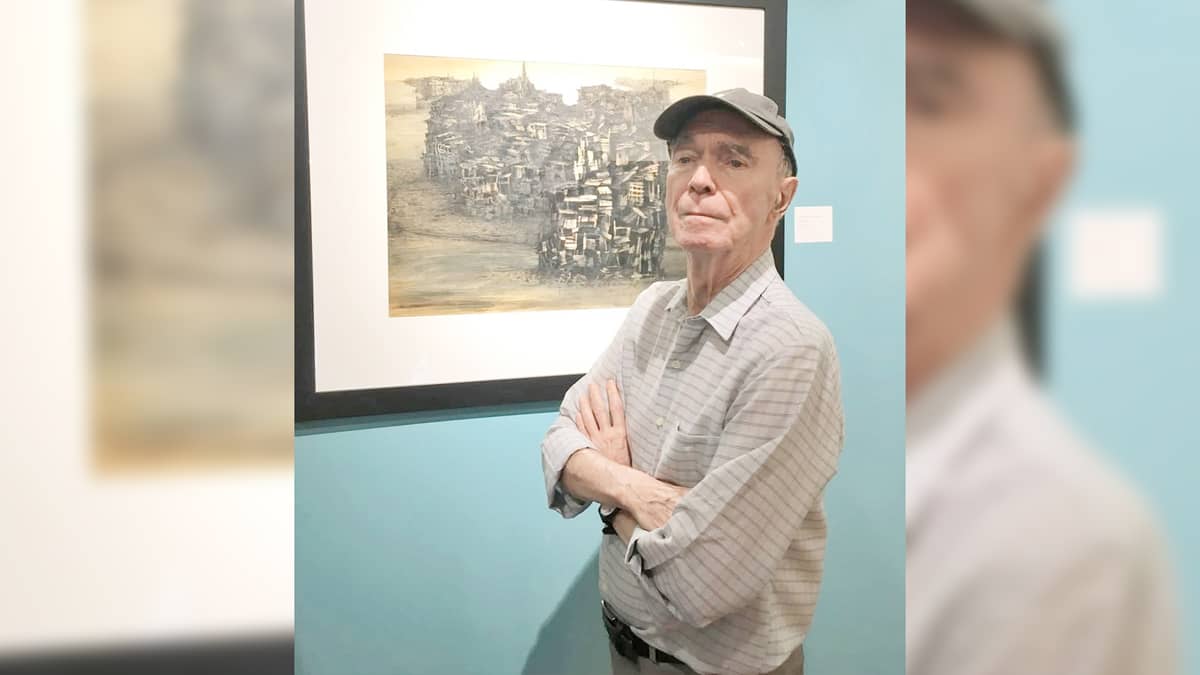 MULTI-AWARDED Spanish painter Juvenal Sansó.