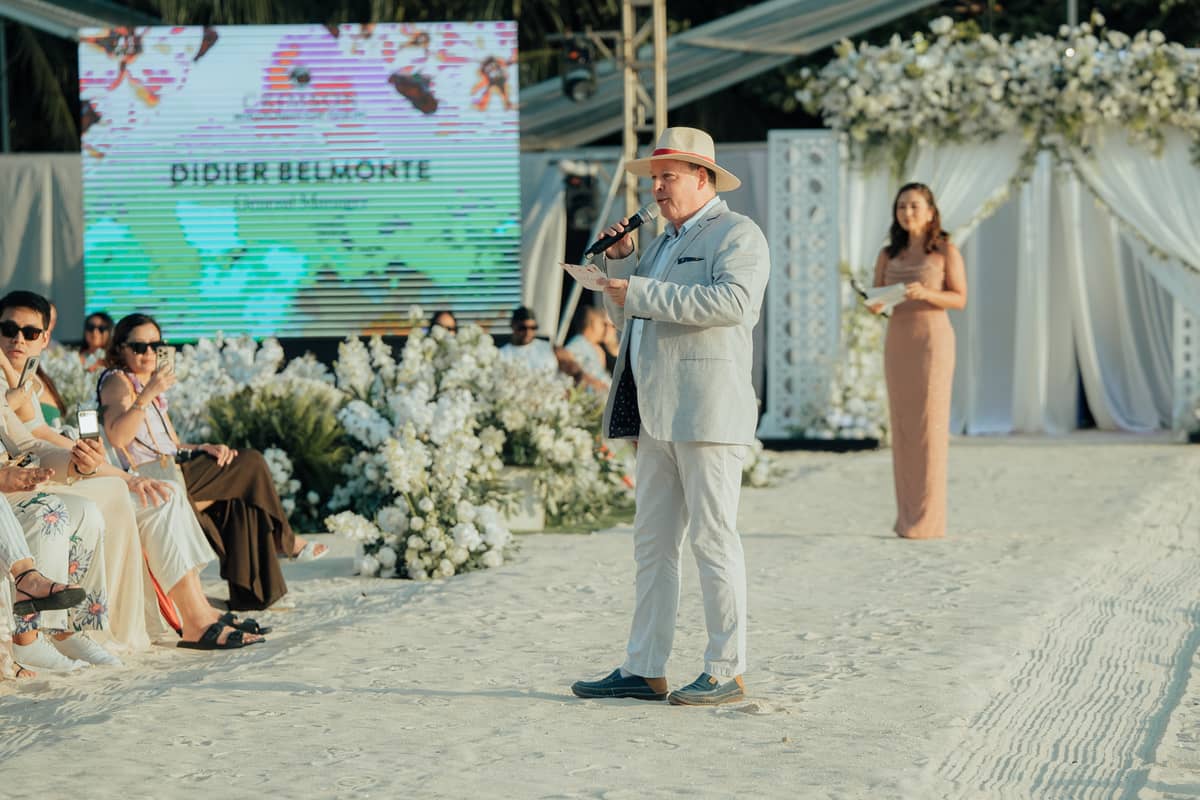 Crimson Boracay’s GM Didier Belmonte.