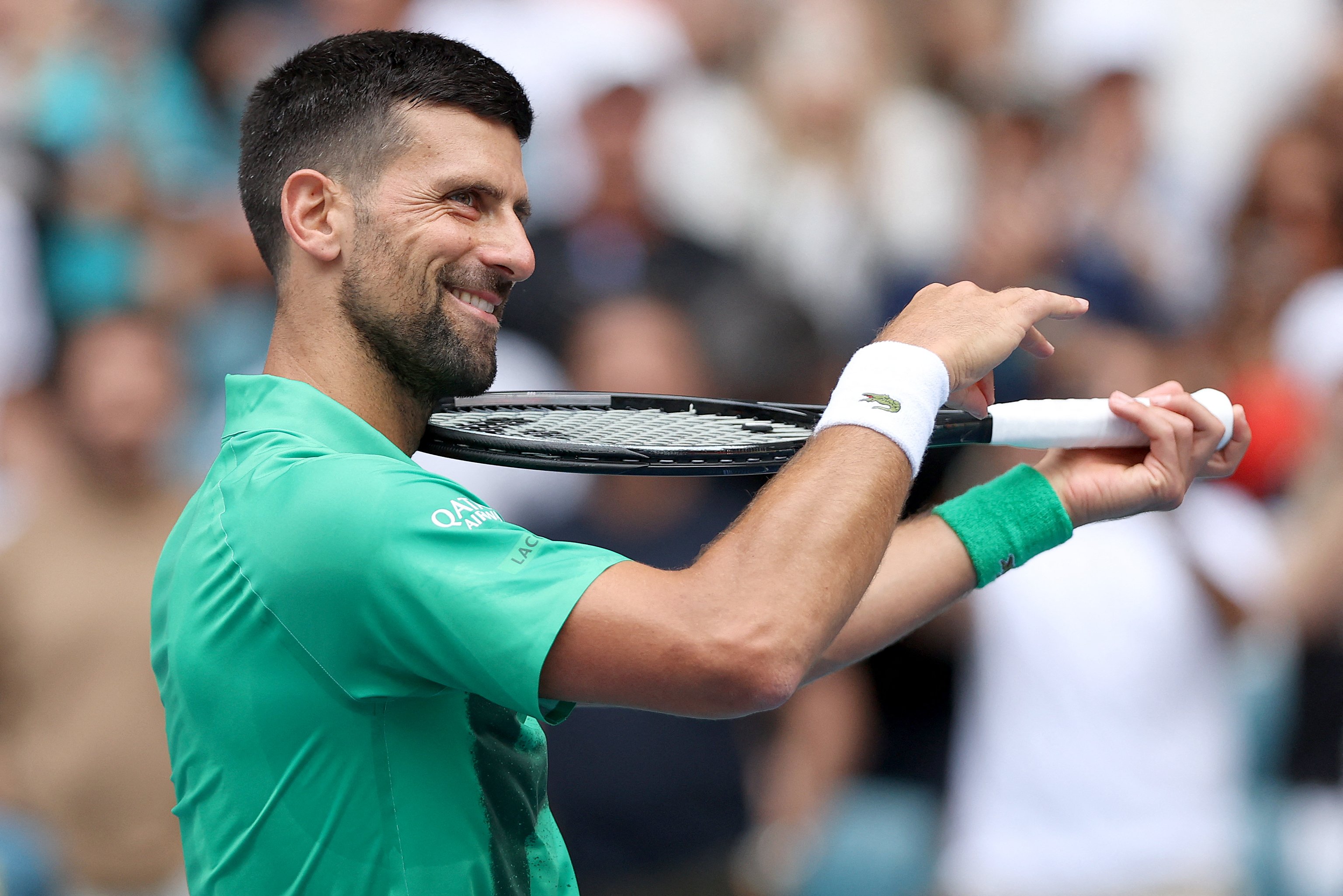 SERBIAN SWAGGER: Djokovic guns for 100th title vs Czech teen