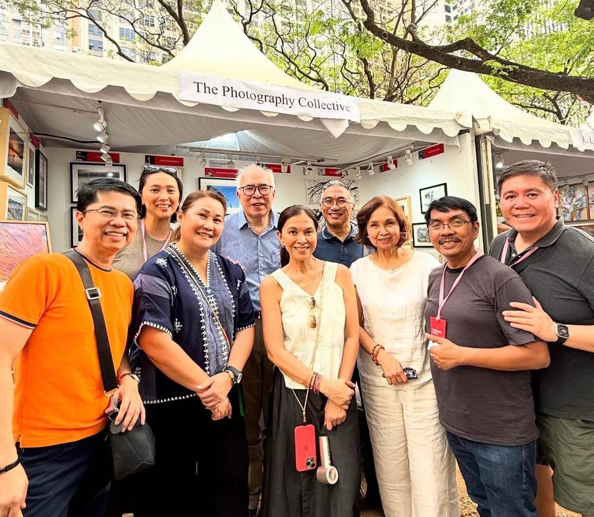 Leys Masangcay,  Maryanne Mendoza, Arlene Donaire, Jay Camus, Angela Panlilio and Tony RiveraAnnabeve Chavez, Willie de Vera and Ian Santos.