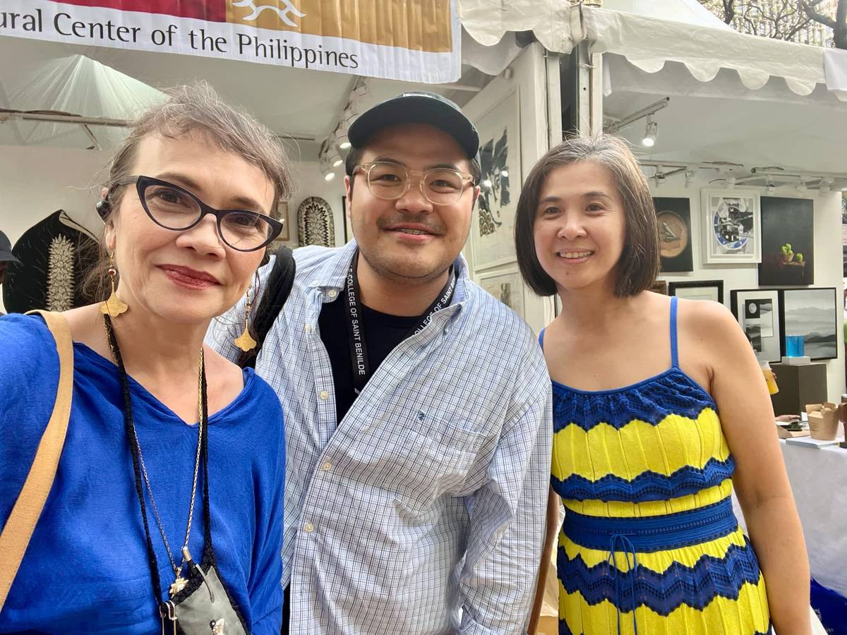 Annatha Lilo Gutierrez, Alain Cedric Camiling and Dindin Araneta.