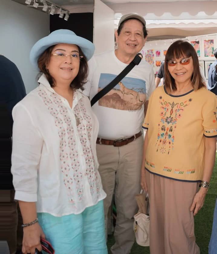Pinky and Manolo Roxas with Tats Manahan.