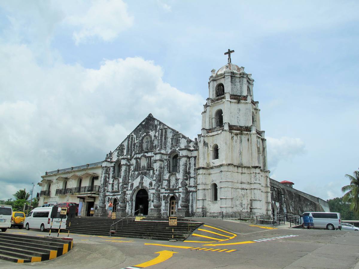 Our Lady of the Gate Church in the town of Daraga.