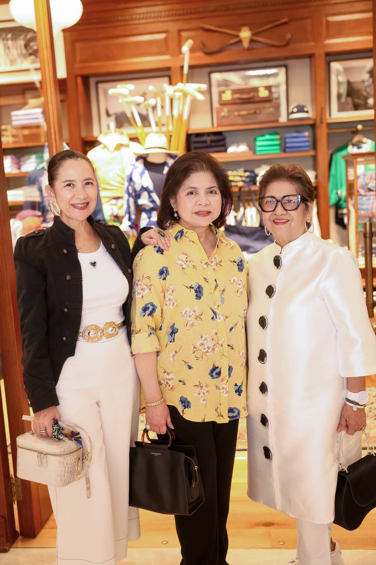 Mia Borromeo, Melissa Martel and Susan P. Joven.