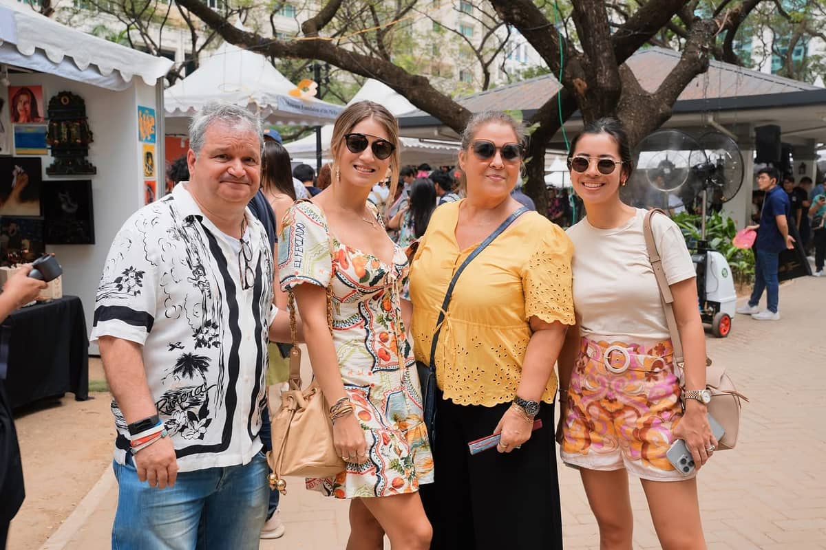 Fernando Peña, Natalia Peña, Julia Peña and Ella Pangilinan.