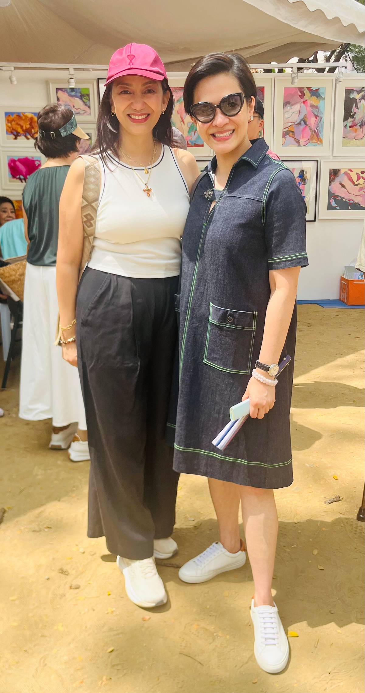 Camille Genuino and Cessie Colayco.