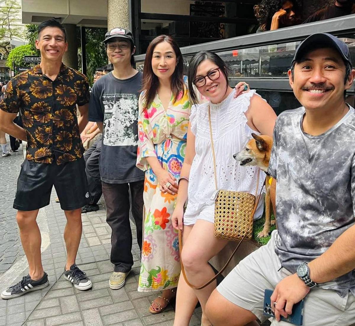 Miguel Azcuna, Angelo Bengzon, Agoo Azcuna-Bengzon, Anne Bella and Sam Santos.