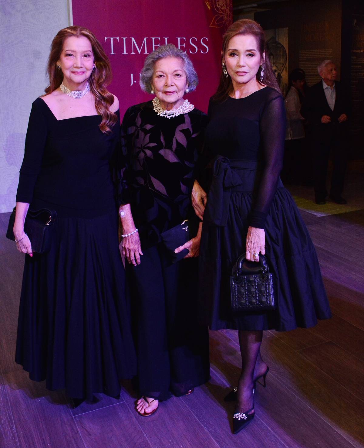 Meg Paris-Tapales, Toni Serrano Parsons and Carol Masibay Garcia.