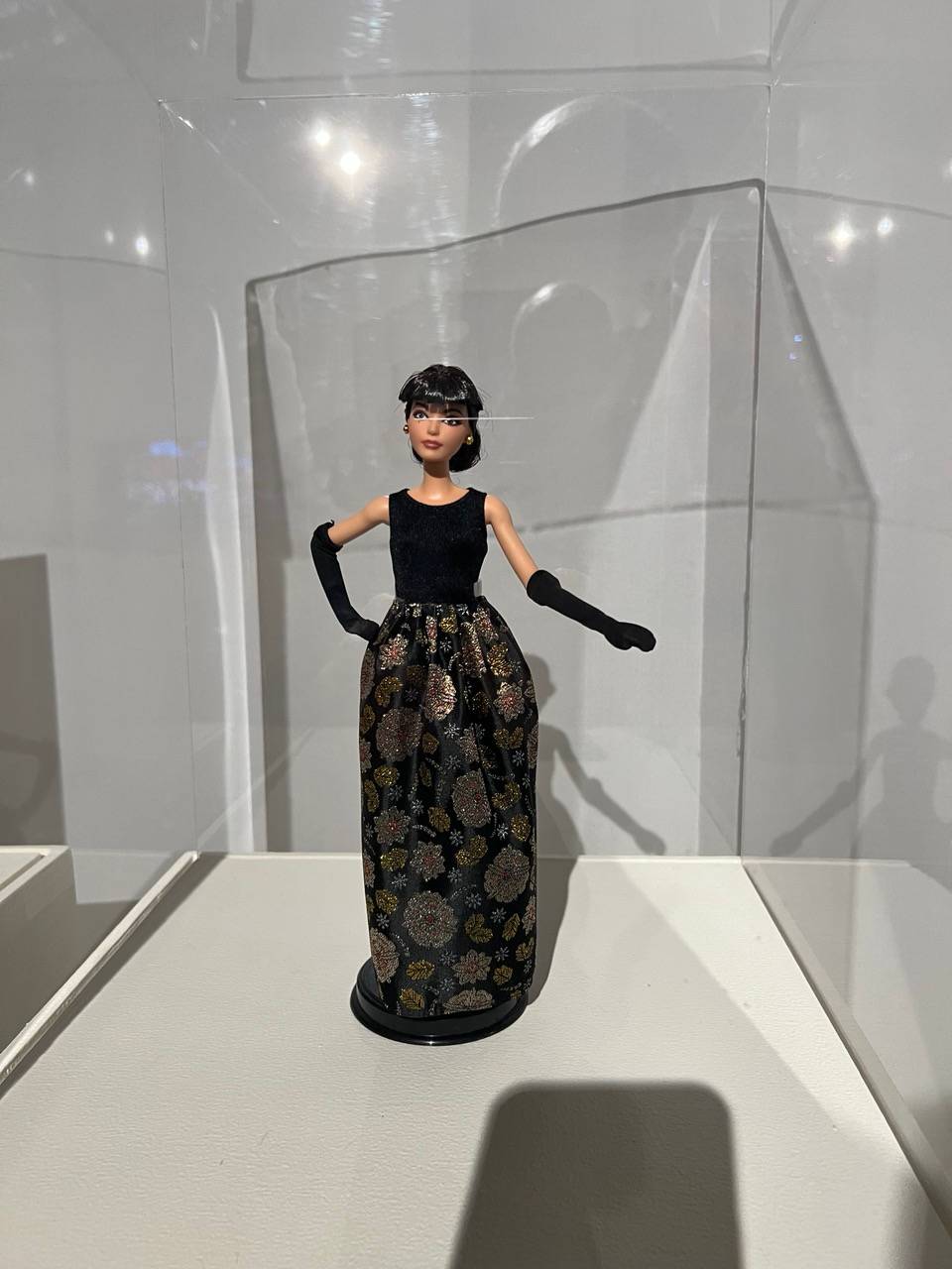The Rita Moreno doll, with Pitoy’s creation.