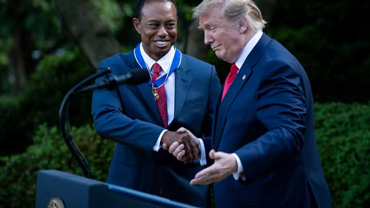 United States President Donald Trump gives golf superstar Tiger Woods the green light to date his former daughter-in-law, Vanessa Trump.