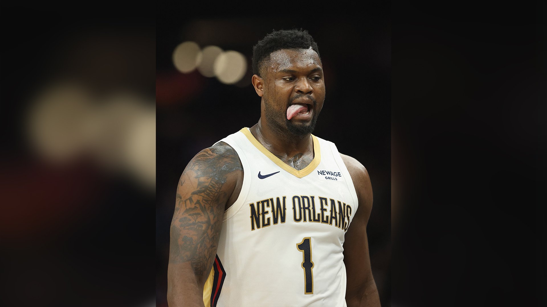 Zion Williamson of the New Orleans Pelicans will sit out the remainder of the NBA regular season after suffering a back injury.