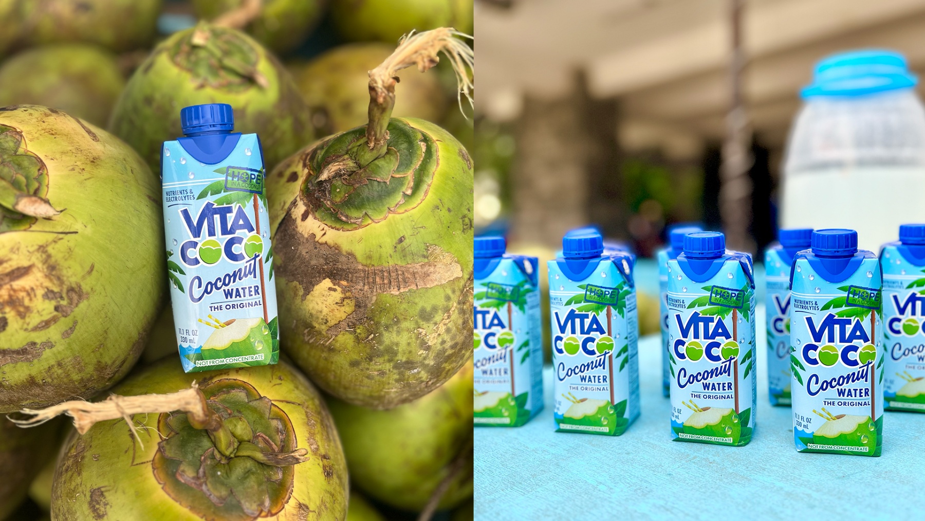Don’t worry, drink a coconut