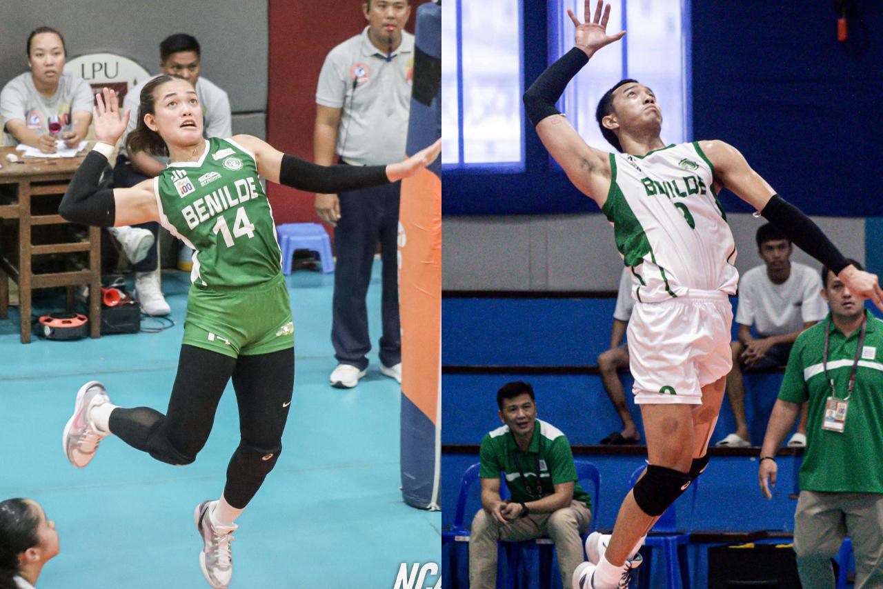 Saint Benilde spikers make presence felt in NCAA
