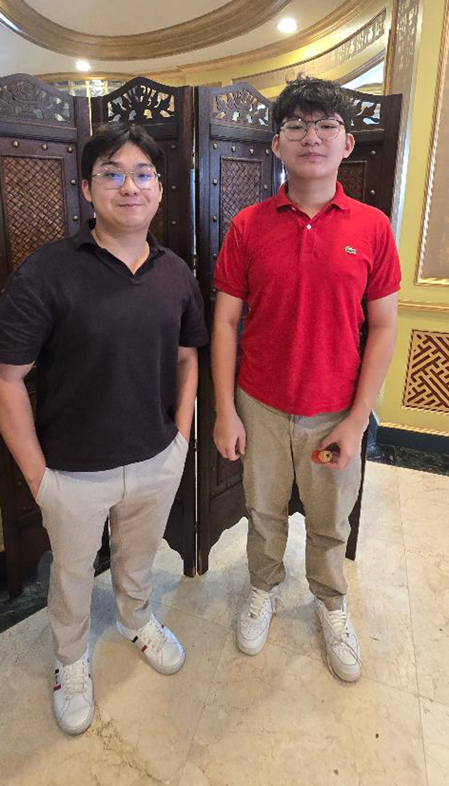 Anton Lawrence and Mico Uy.