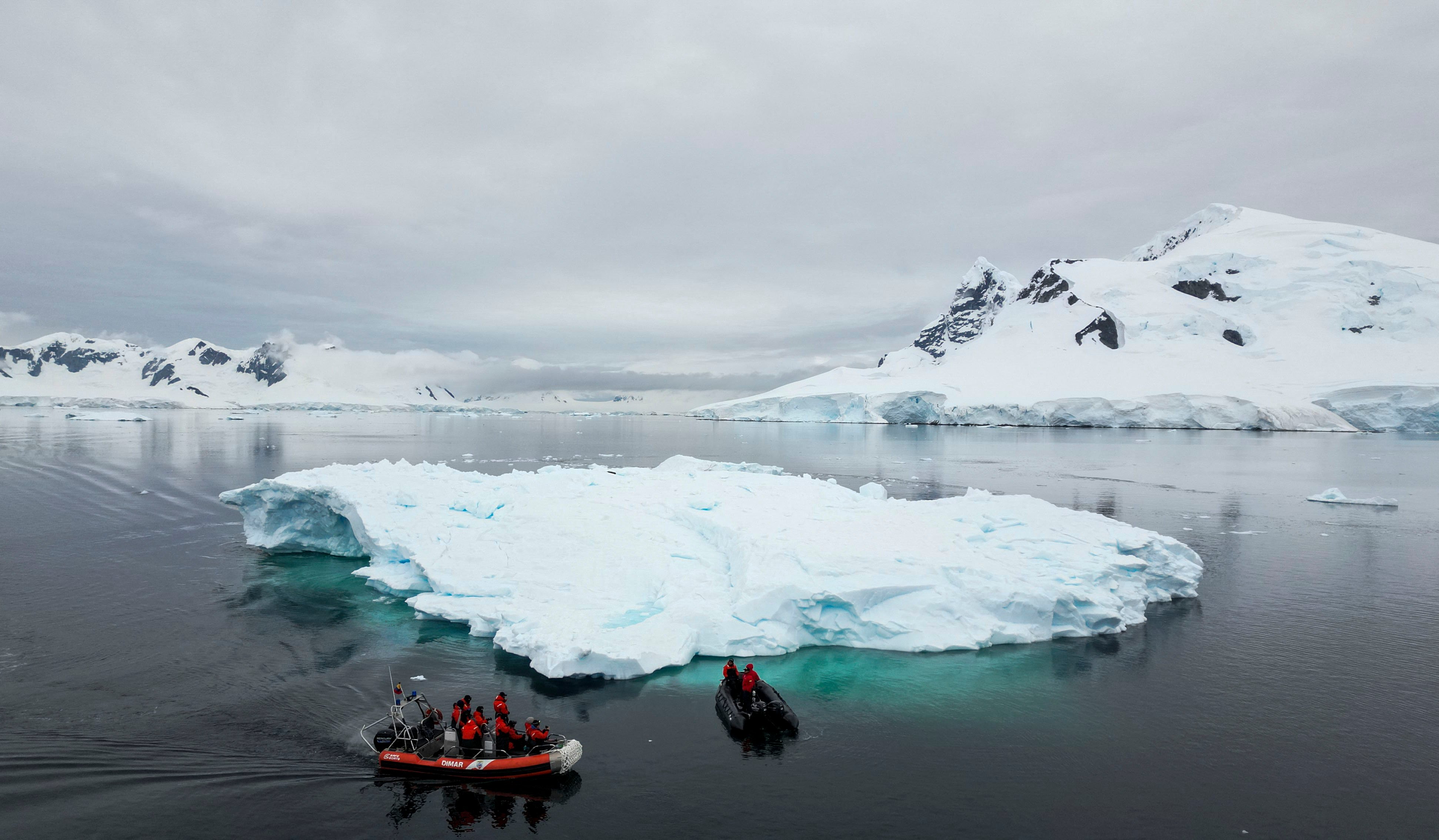 A secret Antarctic world emerges: Ancient marine life found beneath shattered iceberg