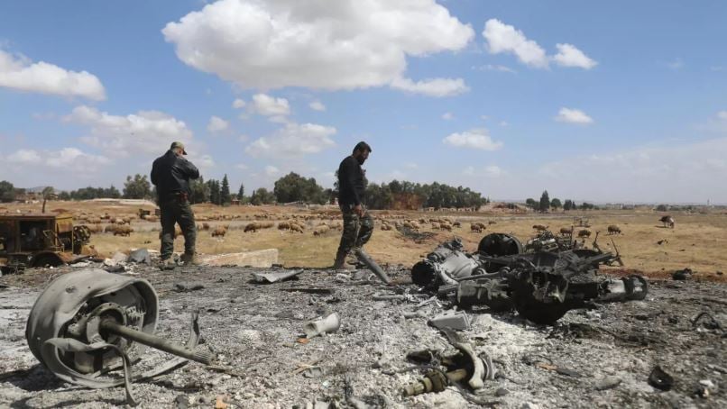 Israel strikes Gaza, Syria