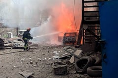 Russian missile hits Ukraine, leaves 4 dead
