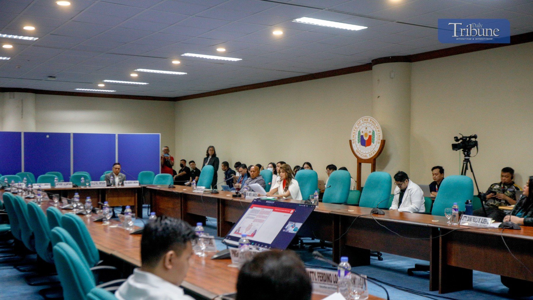 Execs no-show at Senate probe on Duterte’s arrest