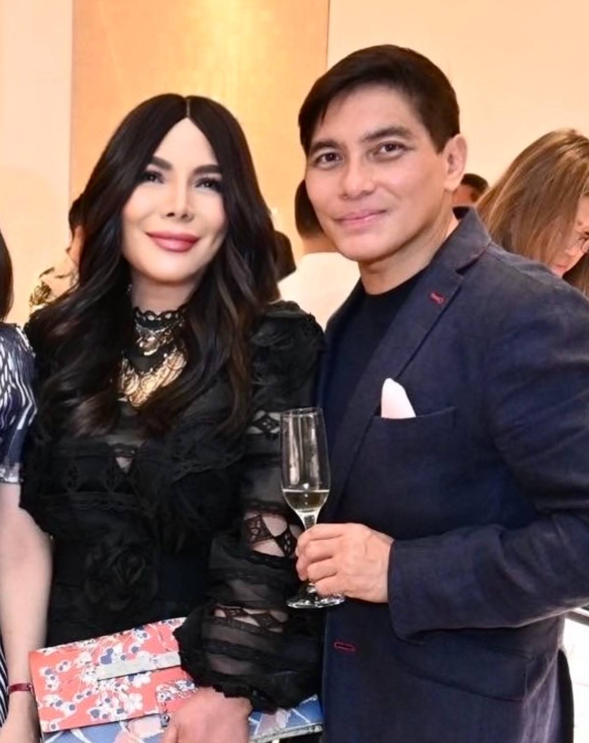 Tina Cuevas and Peter Lau.