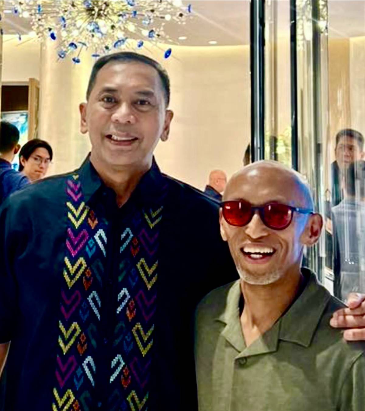 Romeo Peralta and Vincent Balagot.