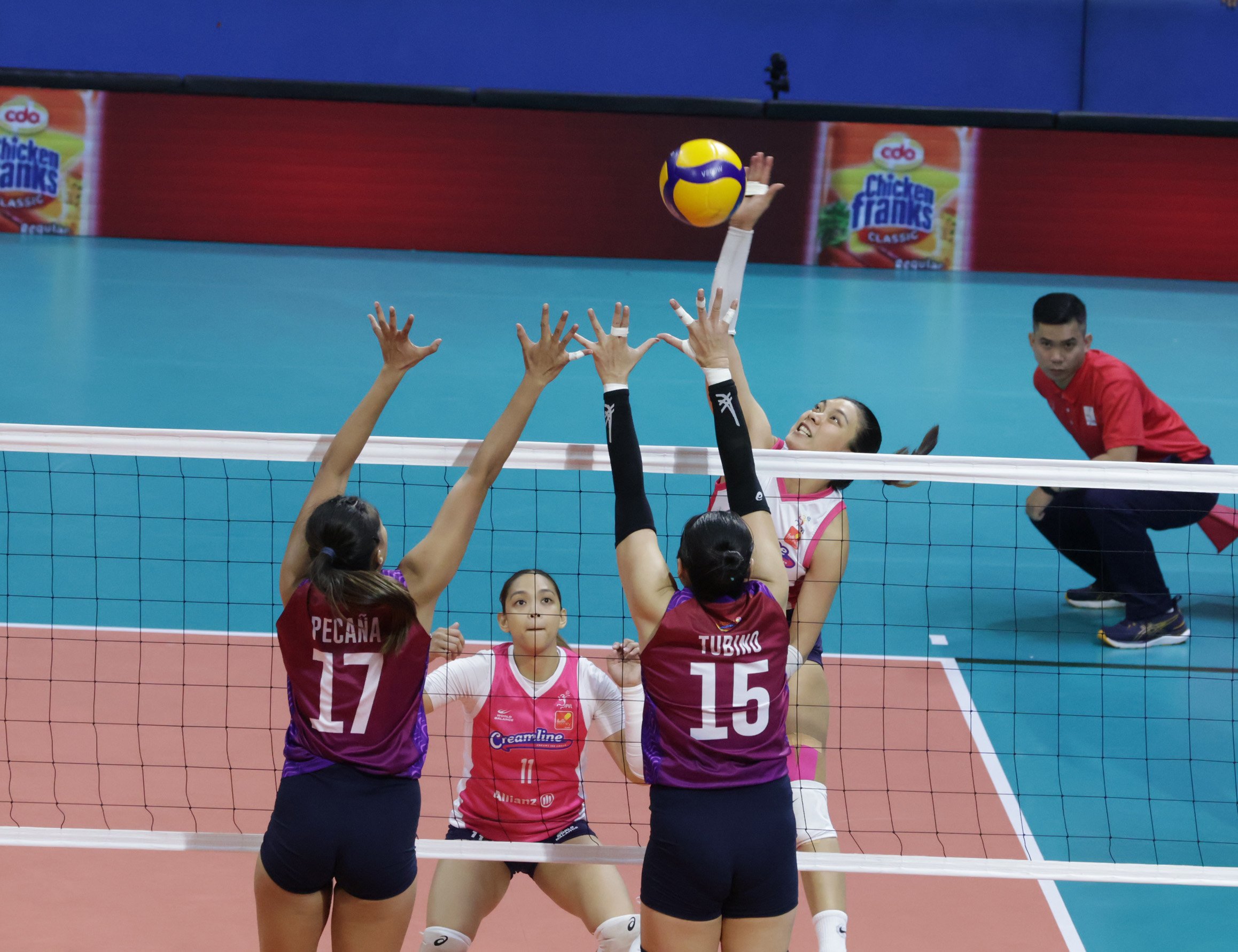 Creamline dominates Choco Mucho, books finals berth