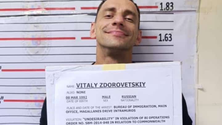 Russian vlogger to serve sentence in Phl jail