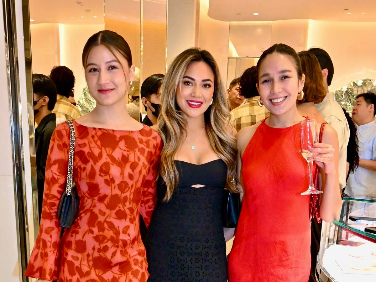 Rocio Escaño, Alyanna Garcia and Margarita Preysler.