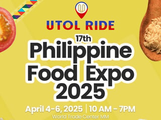 UTOL offers ride discounts at 17th Food Expo