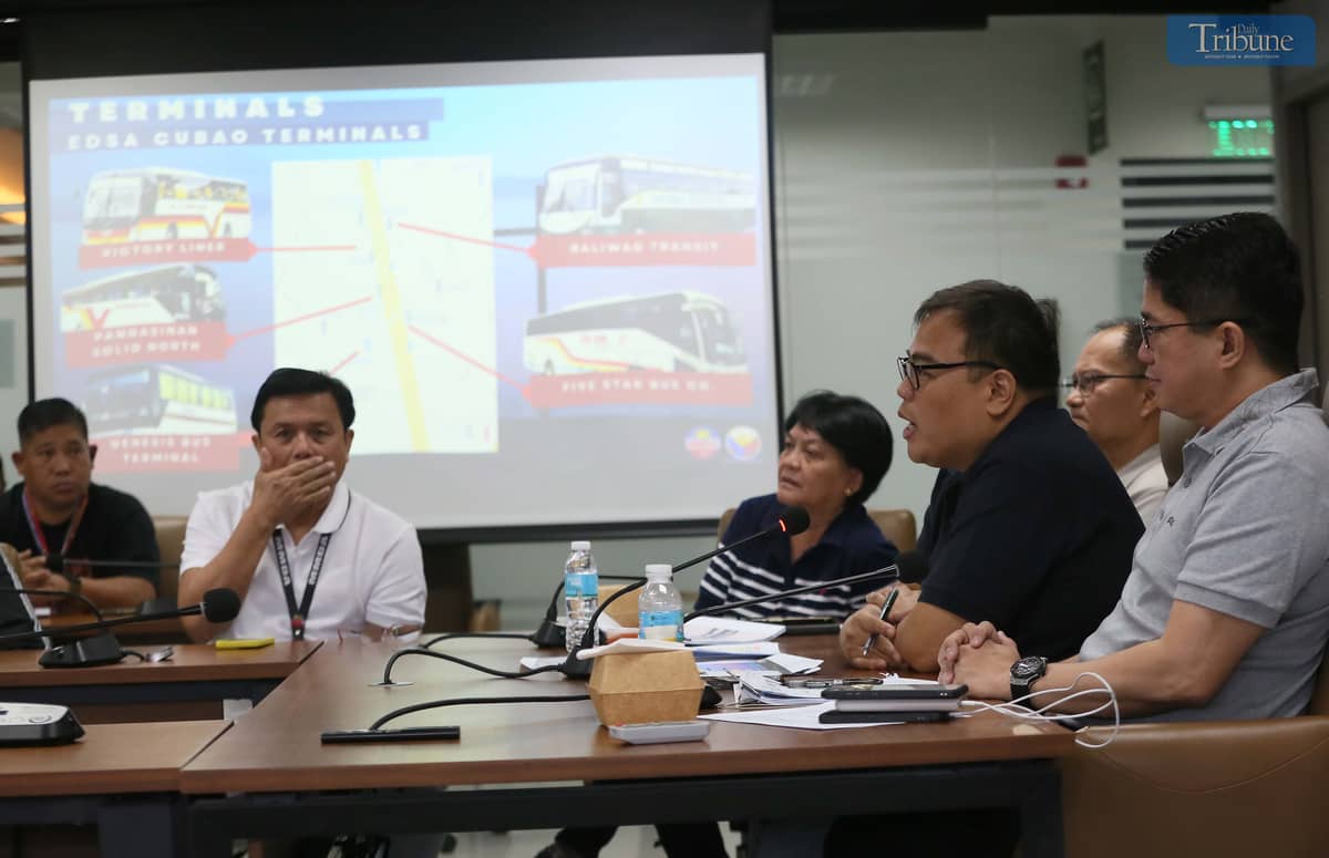 MMDA Chairman Don Artes holds press conference on 4 April 2025, to discuss Holy Week preparations. About 2,500 personnel will be deployed to assist major roads and terminals along EDSA.